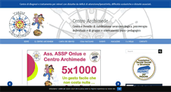 Desktop Screenshot of cdarchimede.it