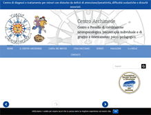 Tablet Screenshot of cdarchimede.it